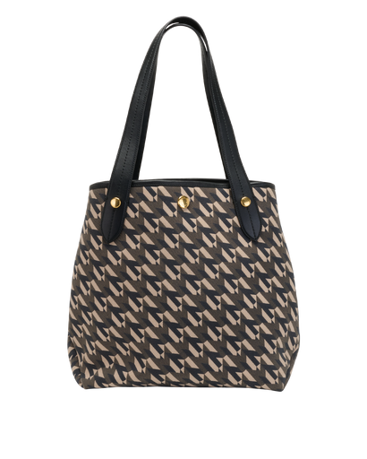 M Collection, &pound;395, Handbags, Black/Cream, Fabric, Front view